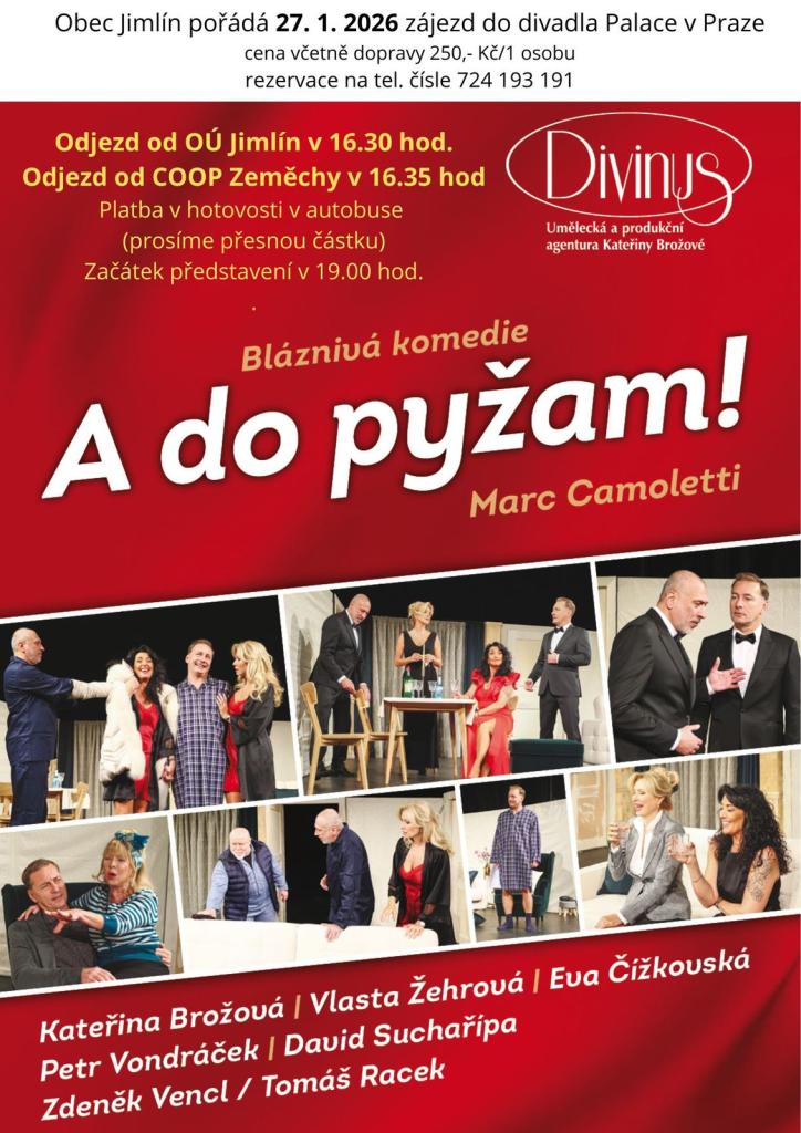 Zájezd do&nbsp;divadla Palace v&nbsp;Praze